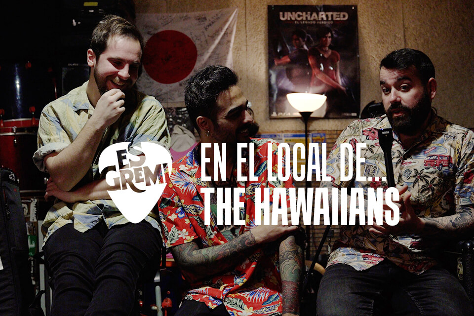En el local de…The Hawaiians